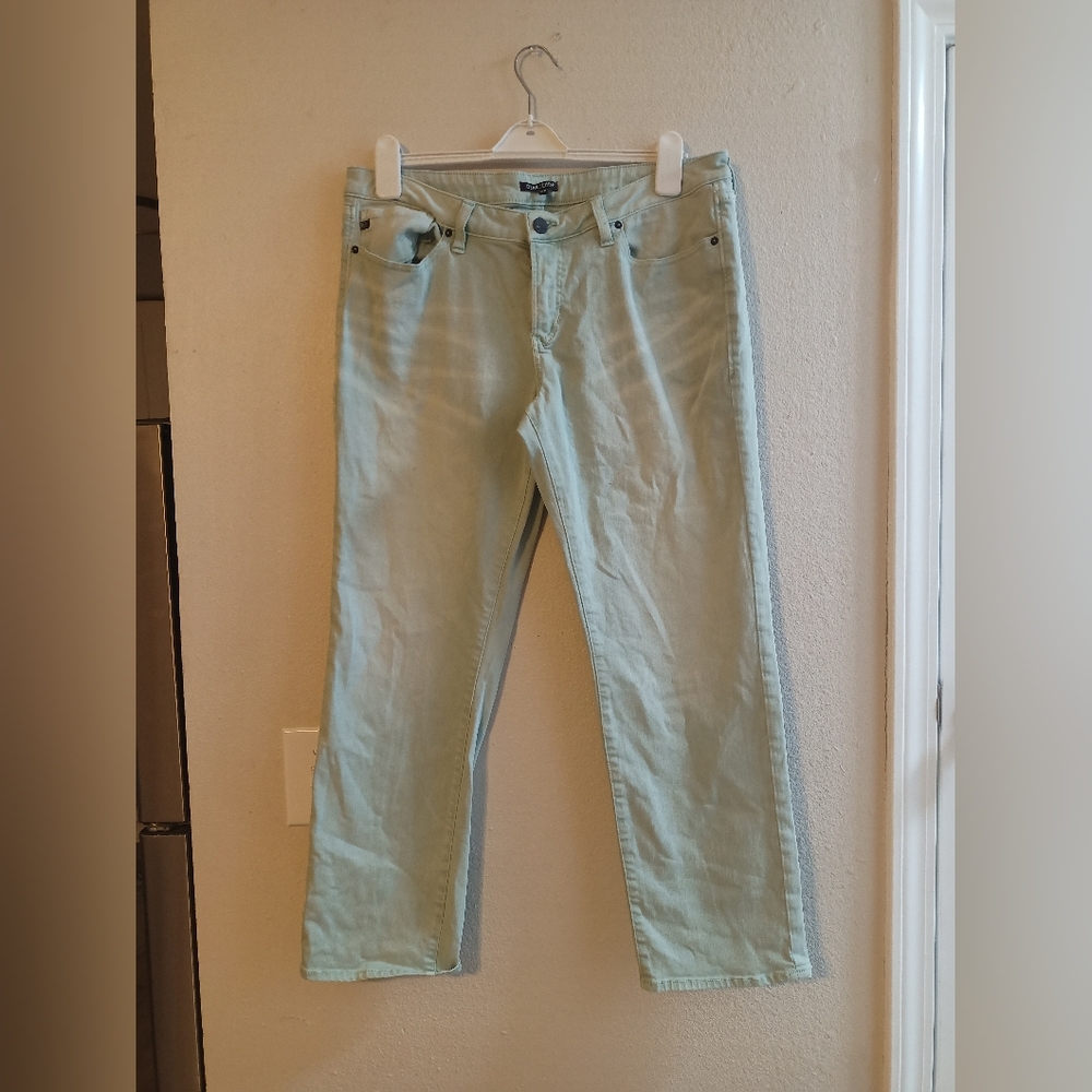 Dear John Women's Mint Green Straight Jeans